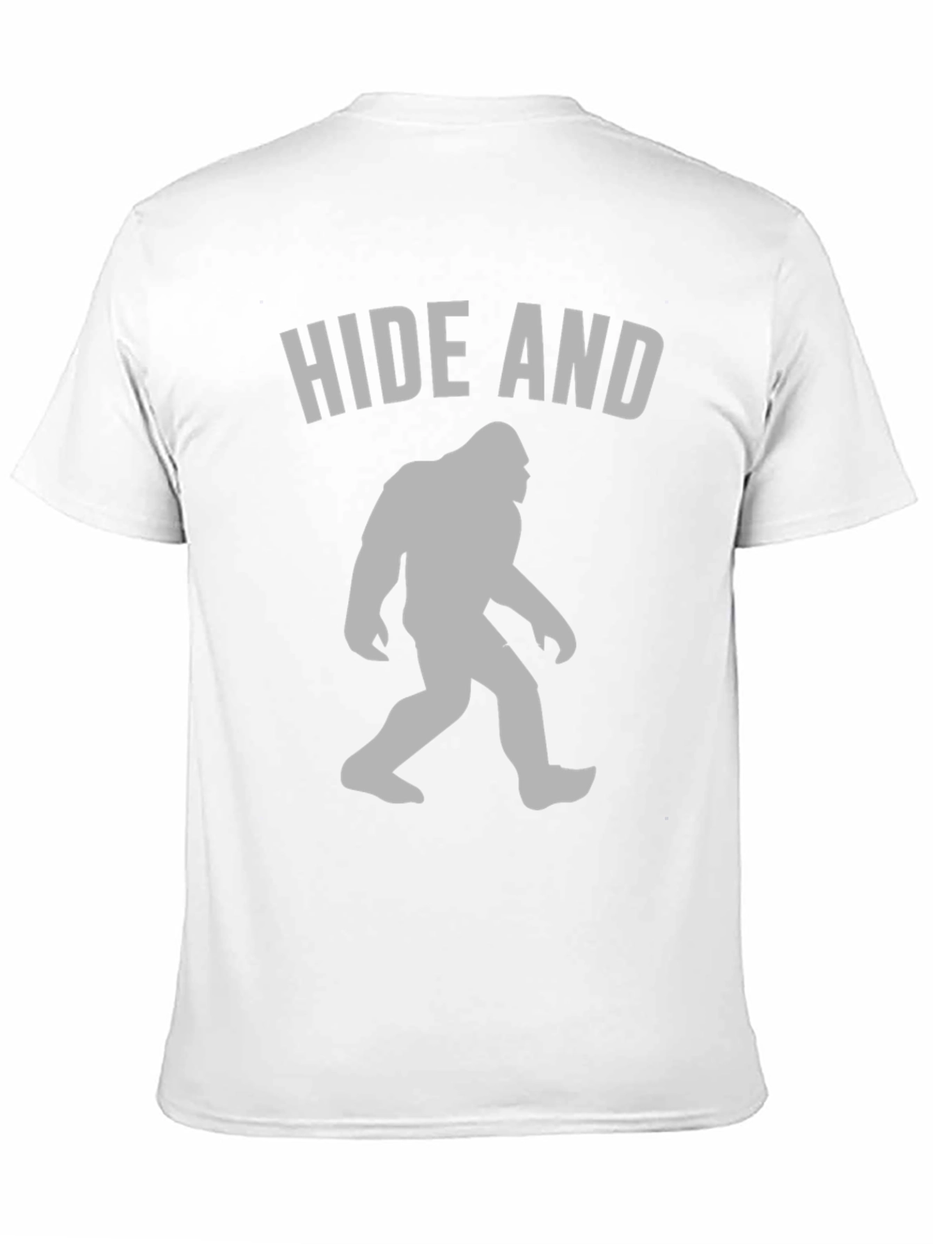 Hide and Seek Bigfoot T-Shirt Funny Sasquatch Tee