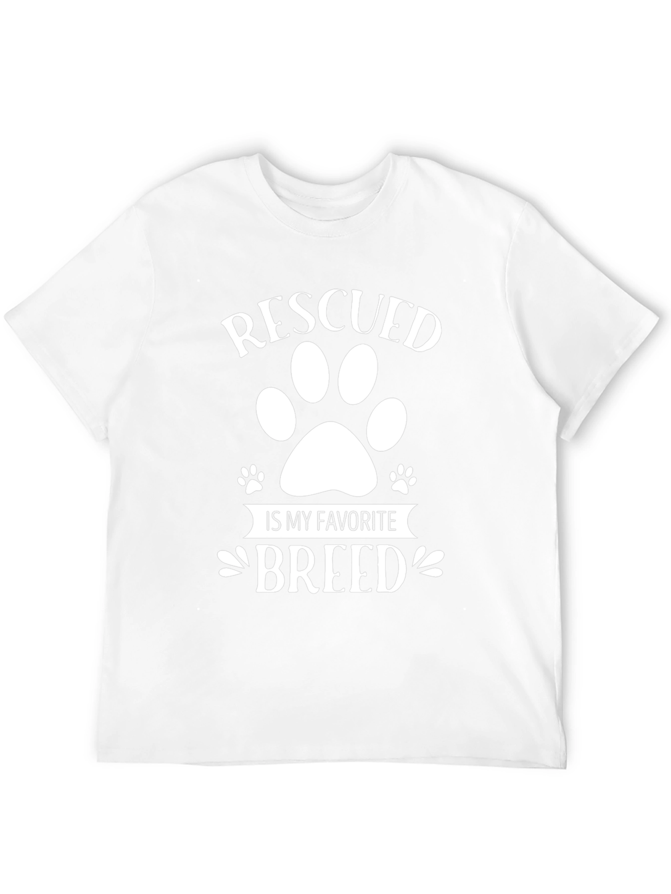 Rescued is My Favorite Breed T-Shirt