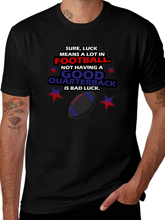 Football Luck Graphic T-Shirt