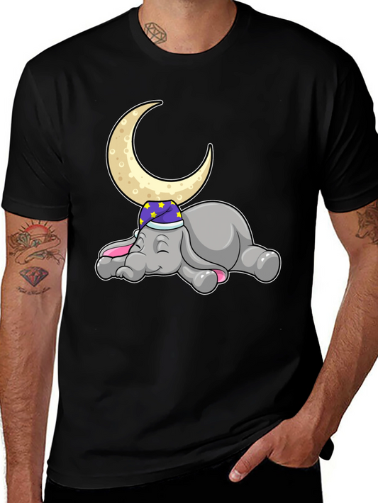 Dreamy Elephant Tee - Sleepy Moon Design