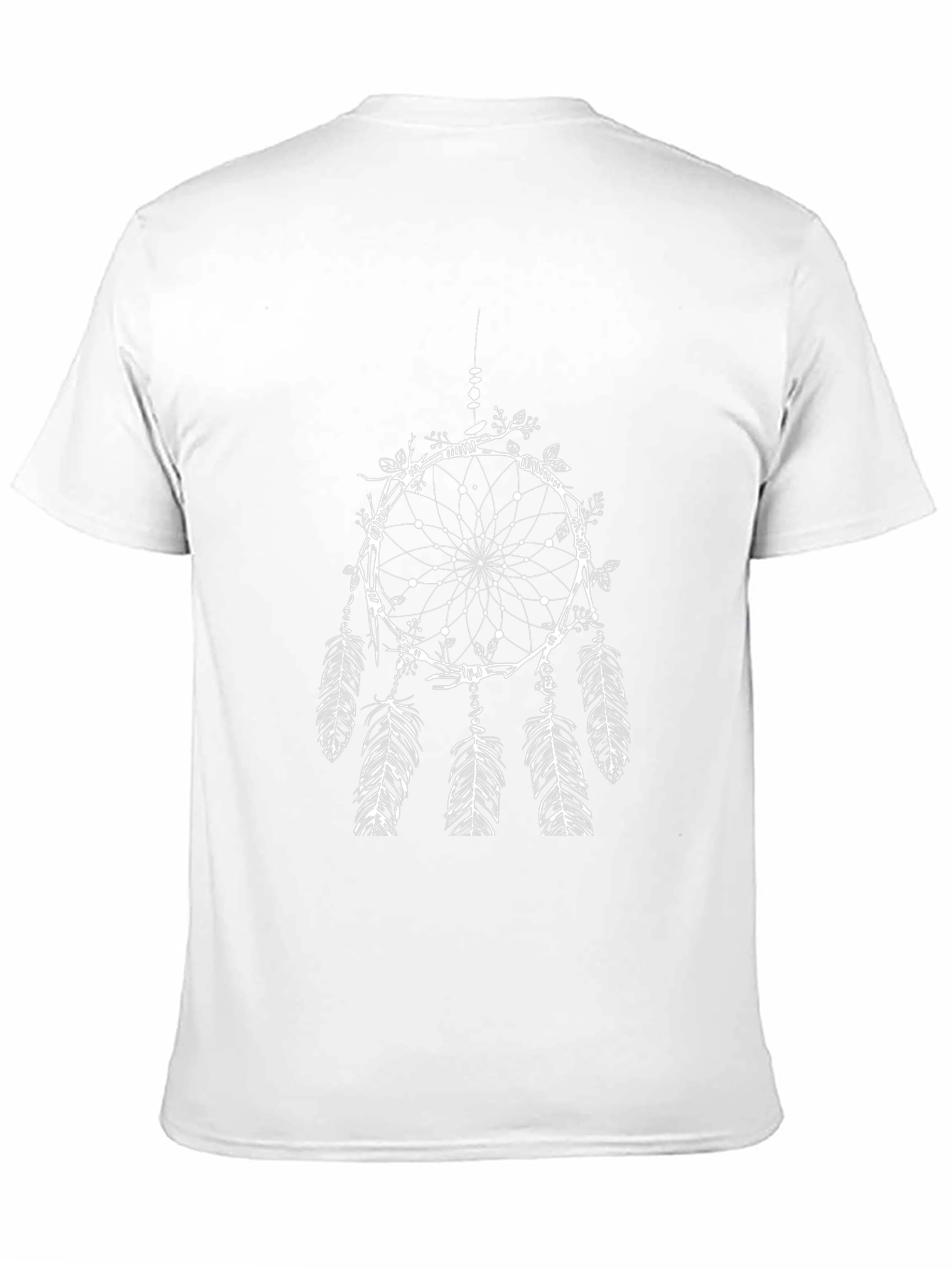 Dreamcatcher Graphic Tee - Black Cotton T-Shirt