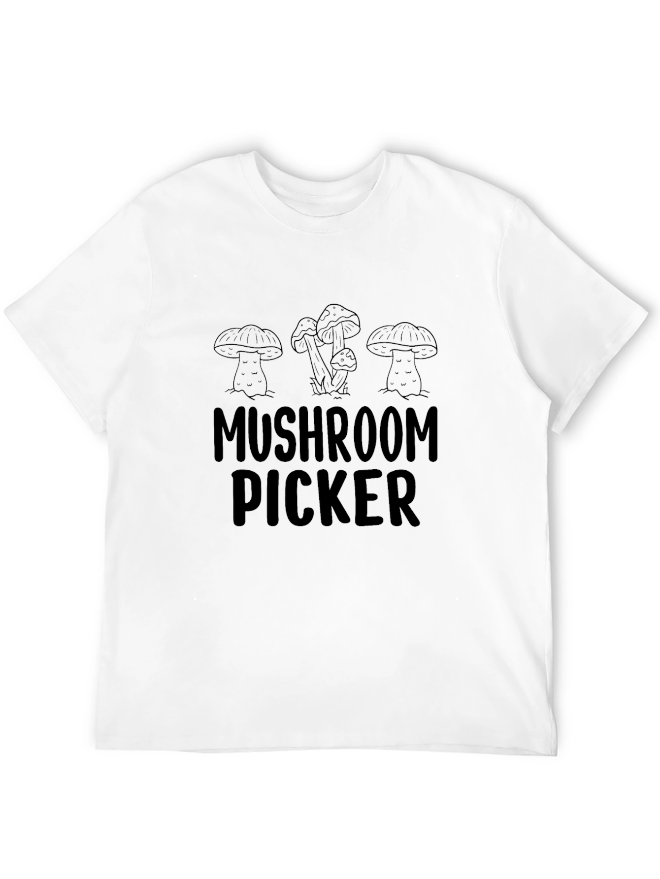 Mushroom Picker Graphic T-Shirt