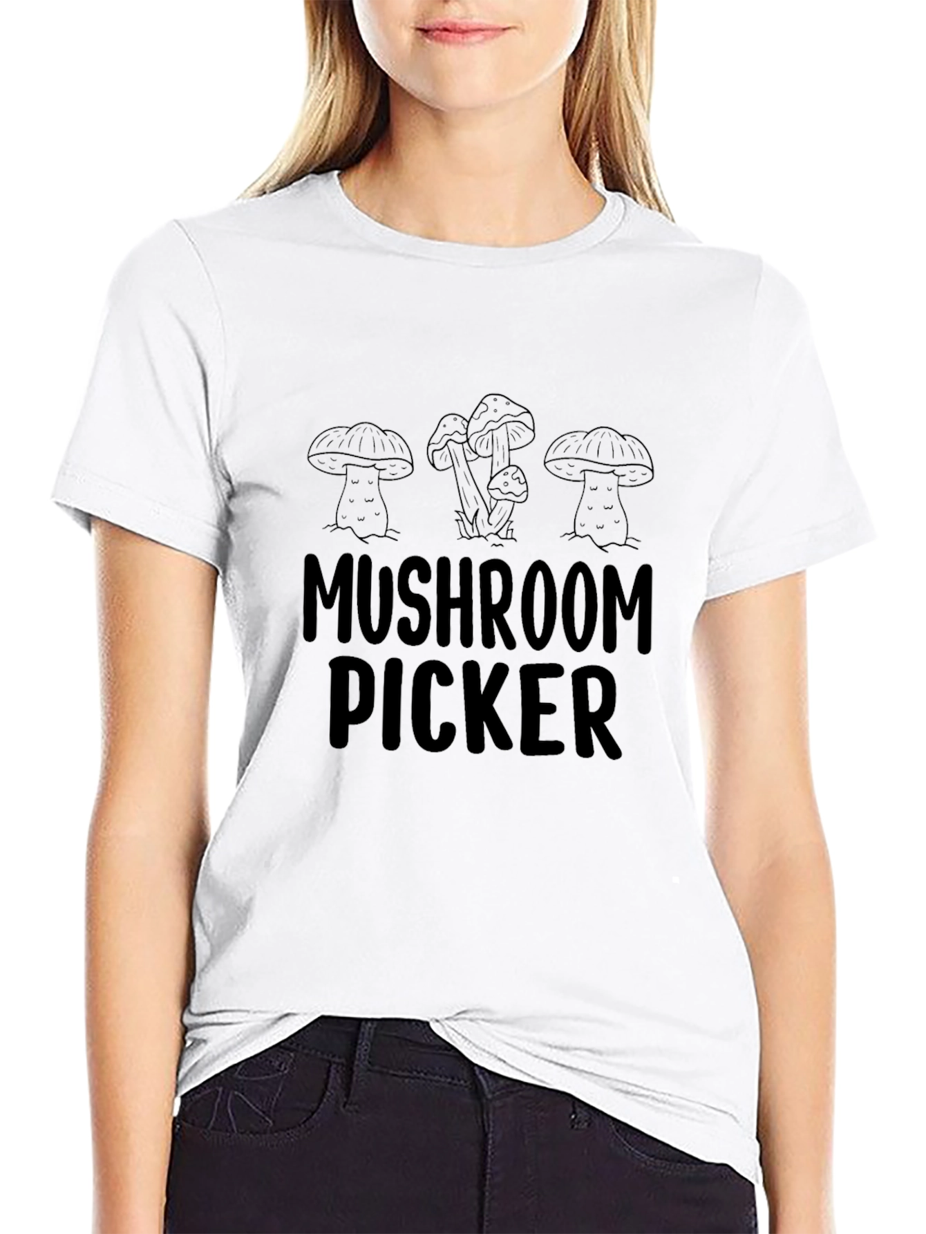 Mushroom Picker Graphic T-Shirt