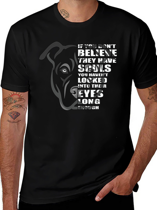 Dog Soul T-Shirt - Pitbull Lover Tee