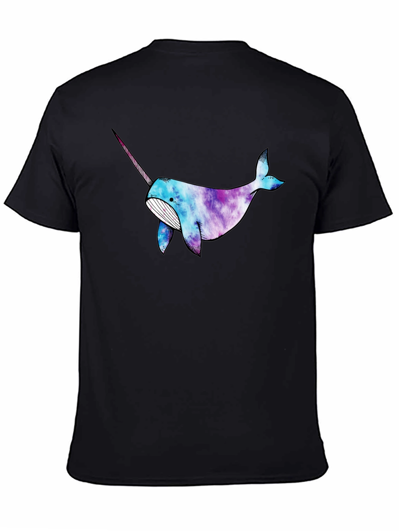 Narwhal Galaxy T-Shirt - Unique Graphic Tee