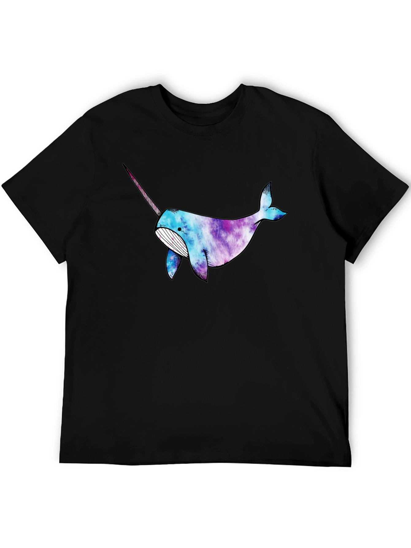 Narwhal Galaxy T-Shirt - Unique Graphic Tee