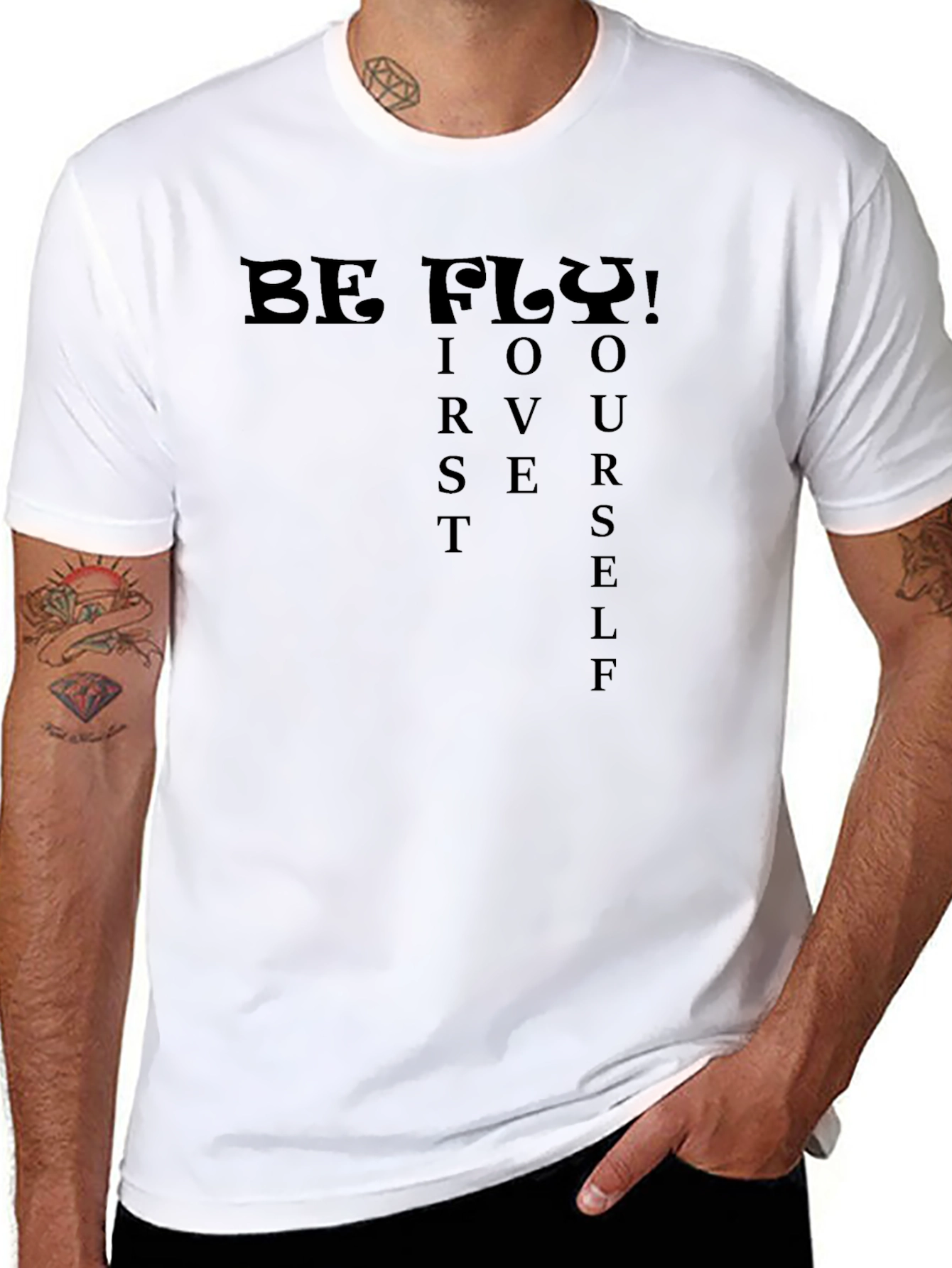 Be Fly! First Yourself Graphic Tee