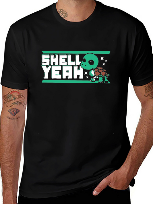 Shell Yeah Turtle Graphic T-Shirt