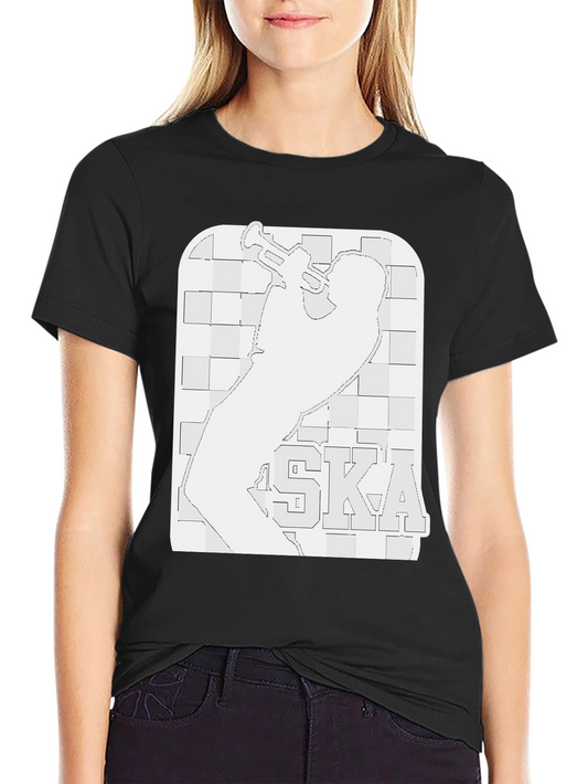 SKA Music T-Shirt Trumpet Player Graphic Tee