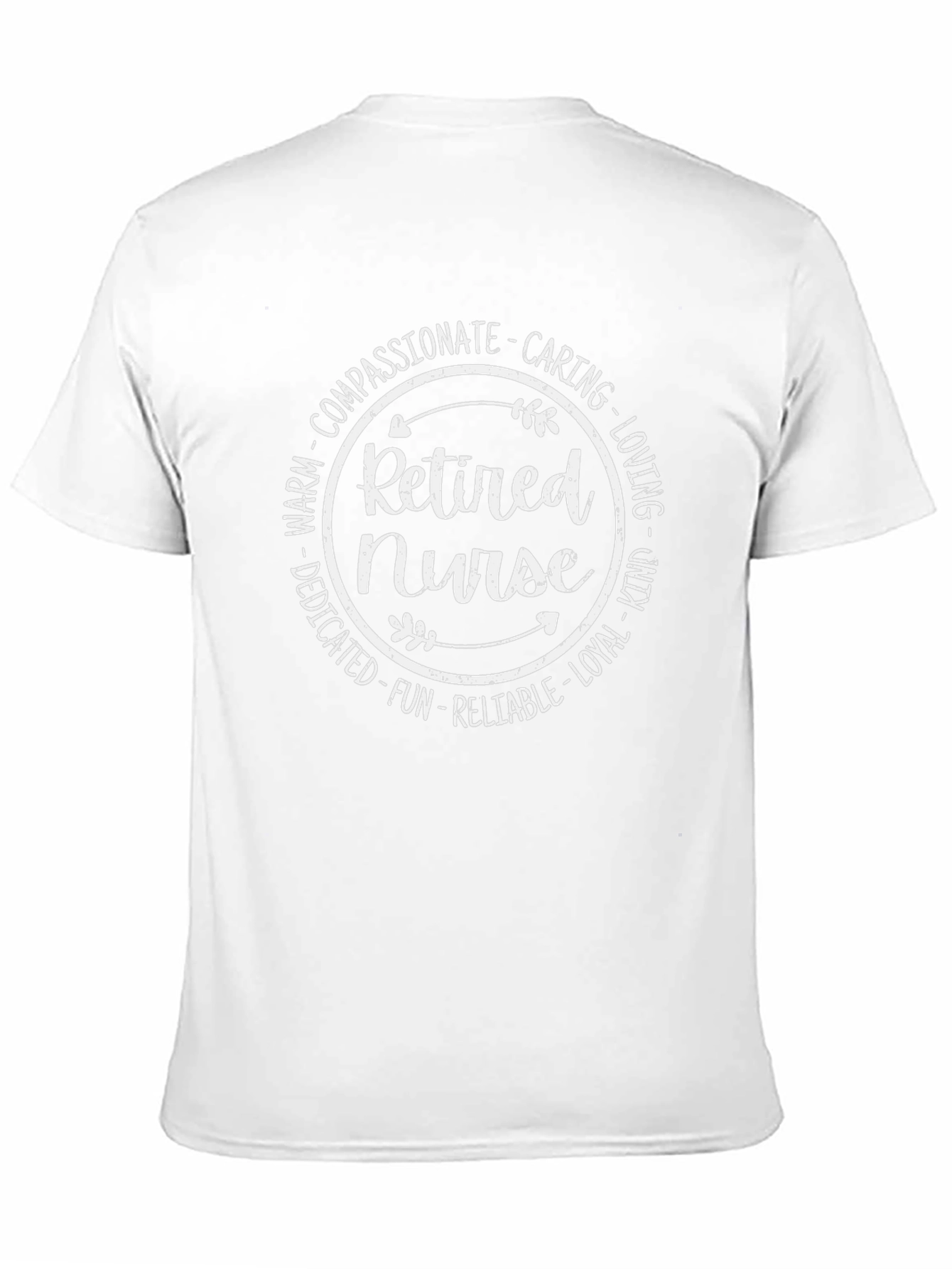Retired Nurse T-Shirt: Caring & Compassionate