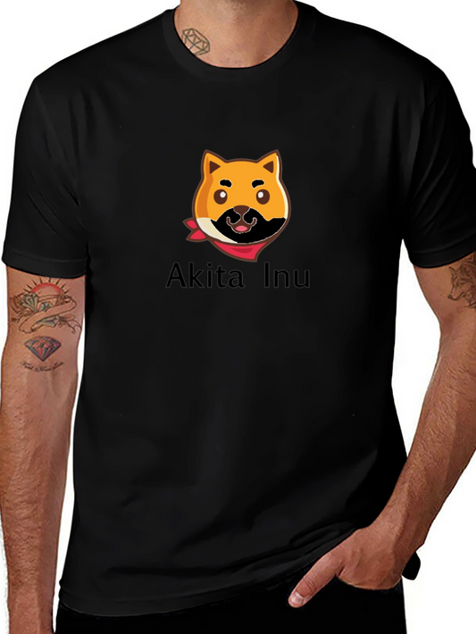 Akita Inu T-Shirt: Cute Dog Graphic Tee