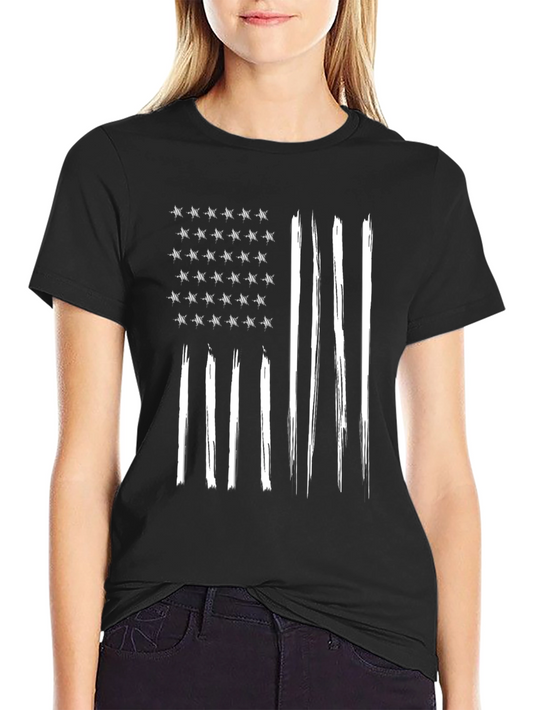 American Flag EKG T-Shirt