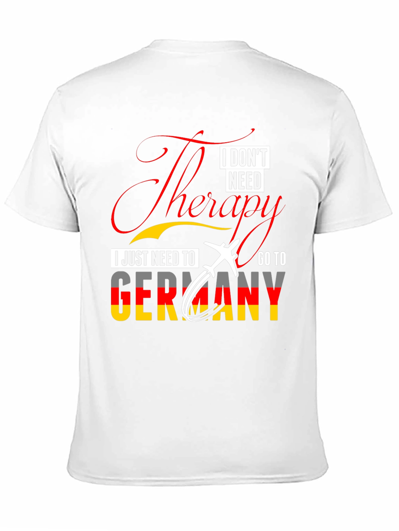 Germany Therapy T-Shirt | Travel Lover Tee