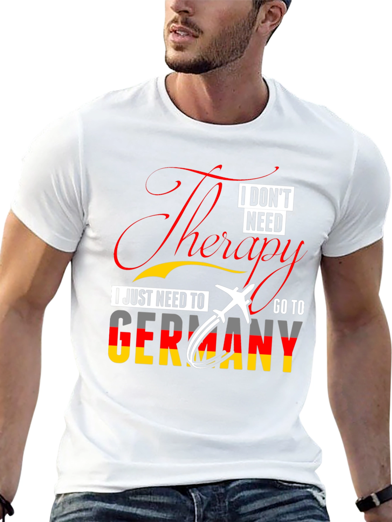 Germany Therapy T-Shirt | Travel Lover Tee