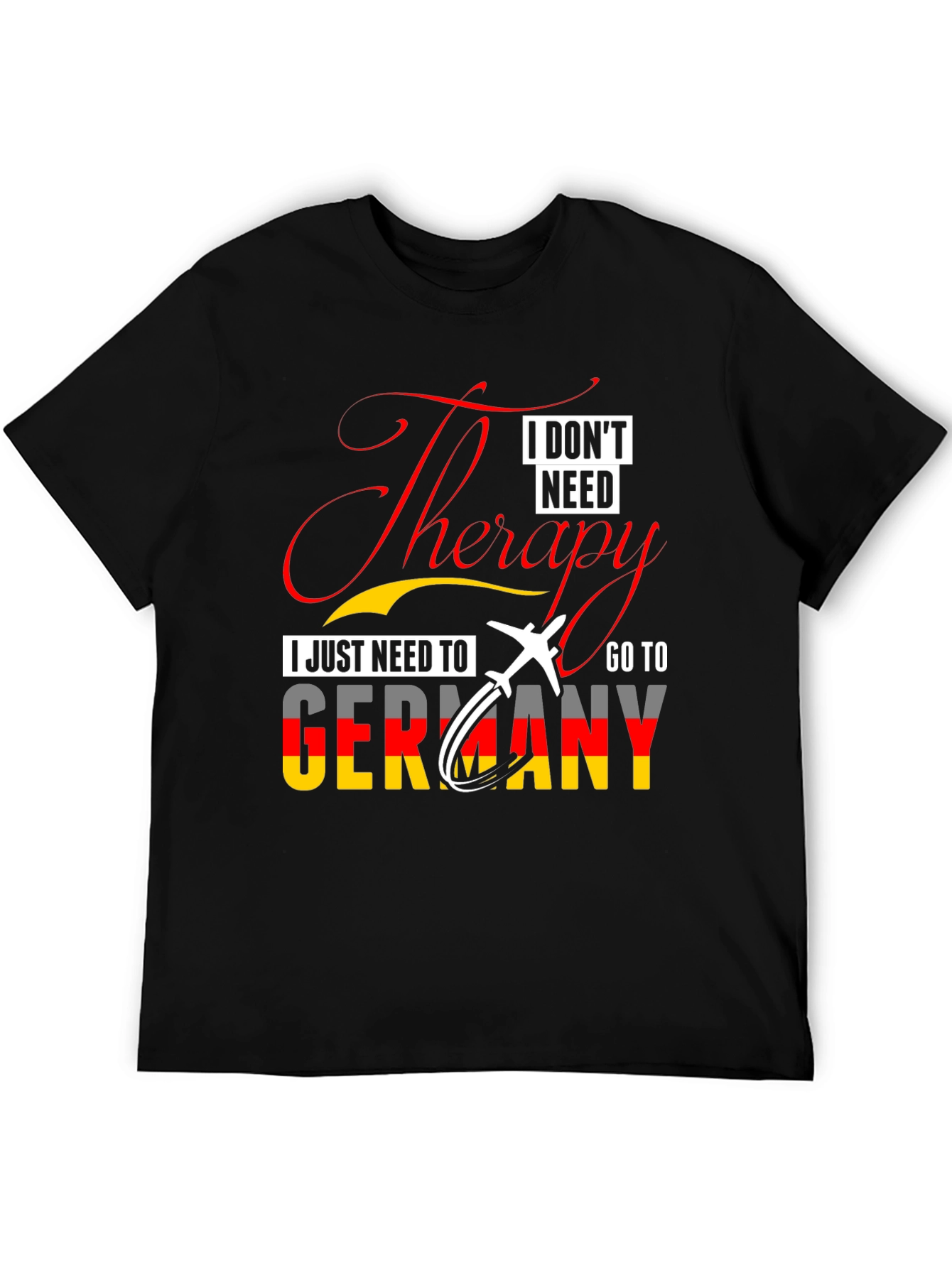 Germany Therapy T-Shirt | Travel Lover Tee