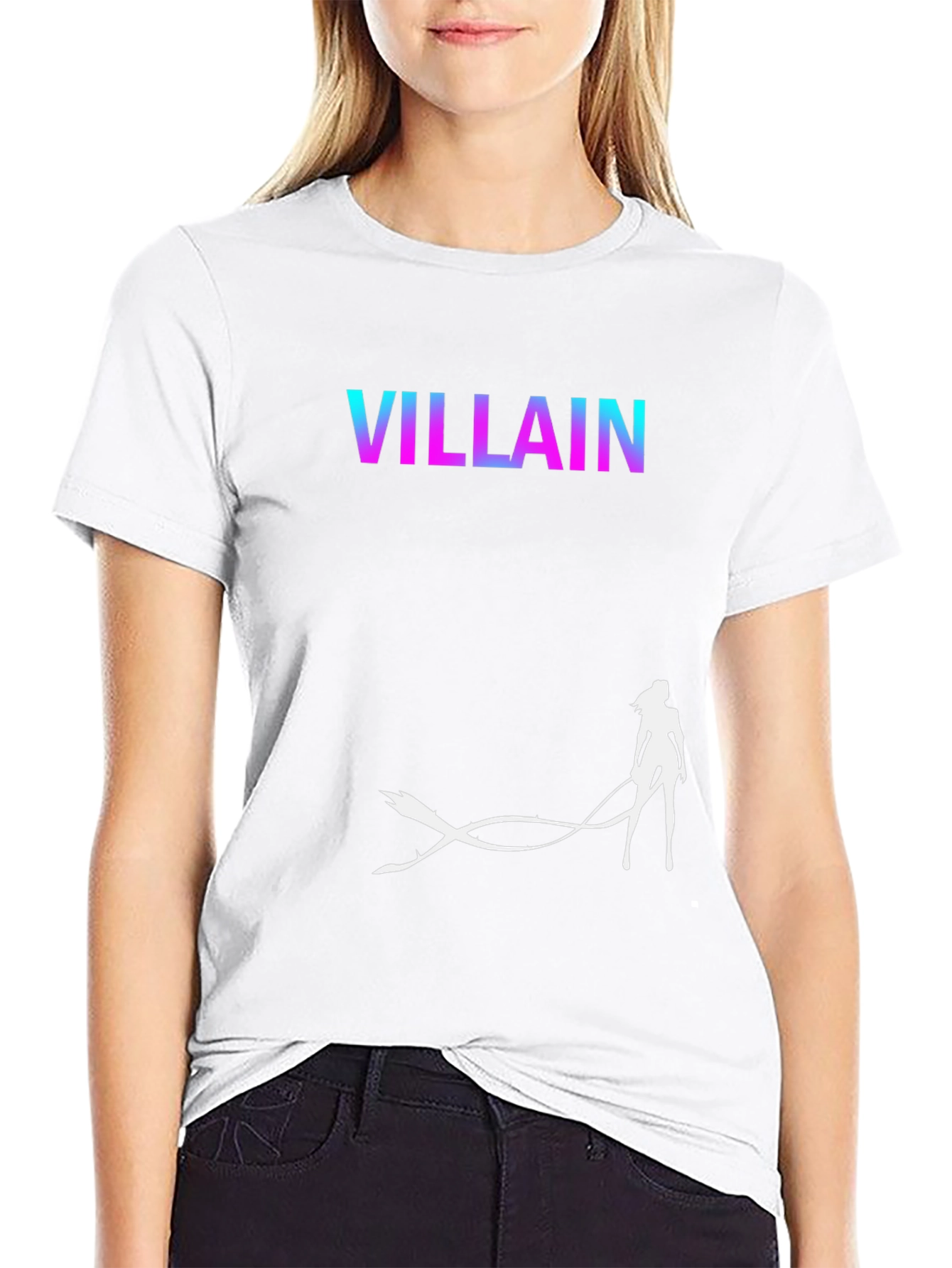 Villain Graphic Tee - Cool Anime Design T-Shirt