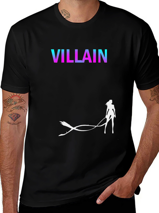Villain Graphic Tee - Cool Anime Design T-Shirt