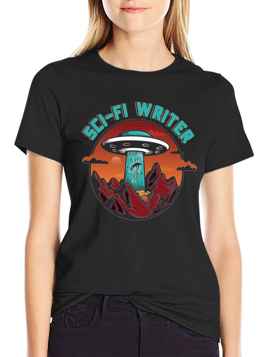 Sci-Fi Writer Graphic T-Shirt