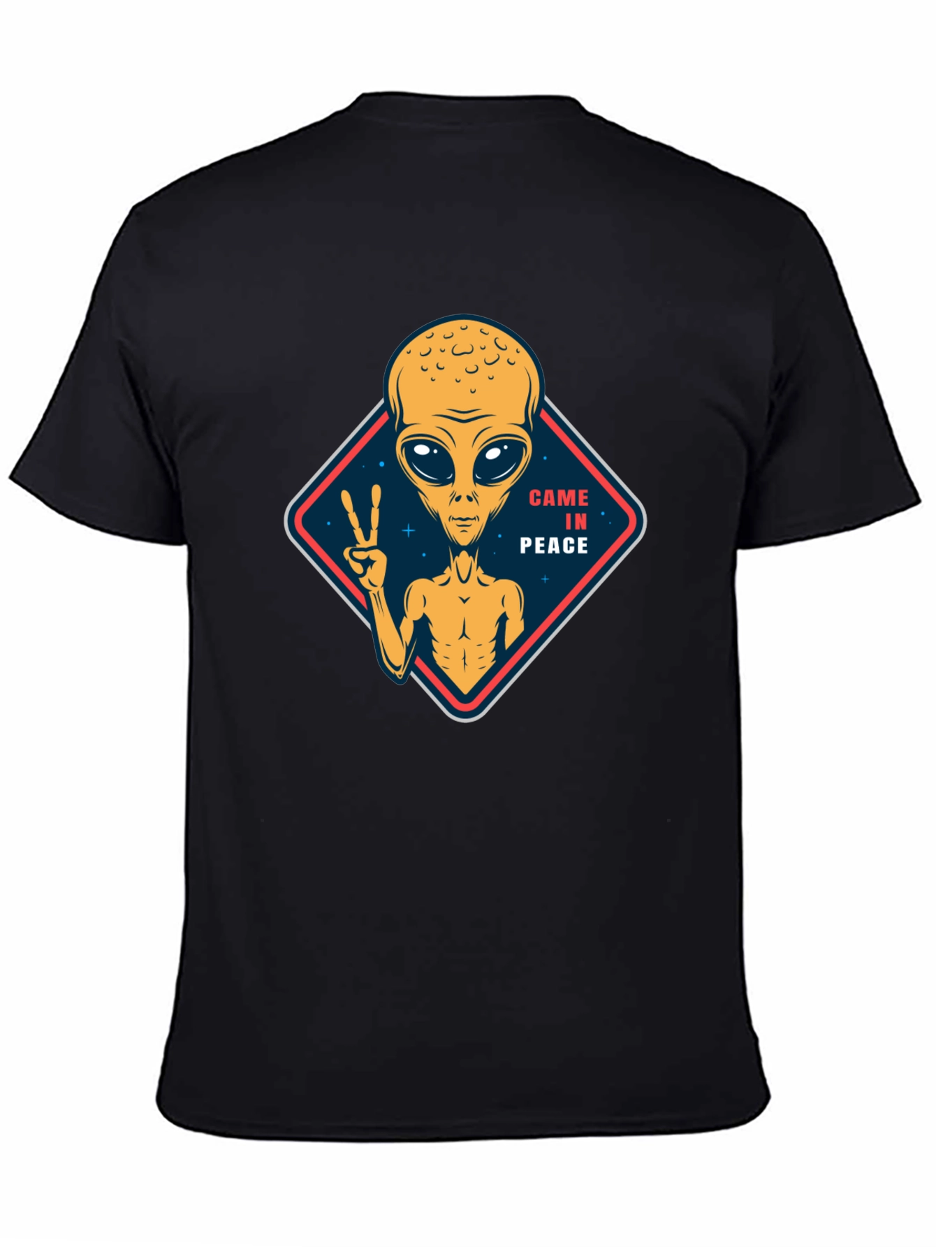 Came in Peace Alien Graphic T-Shirt