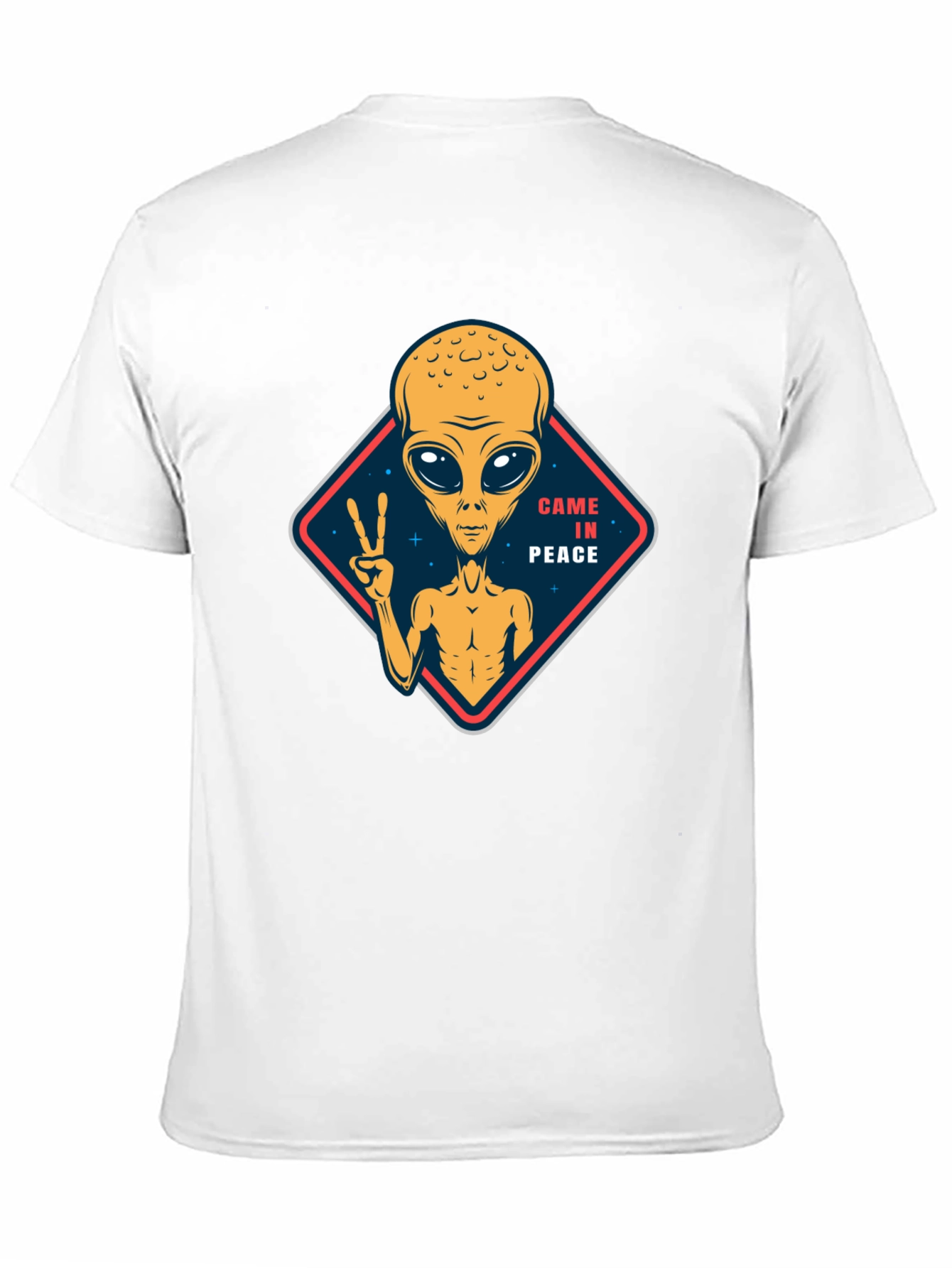 Came in Peace Alien Graphic T-Shirt