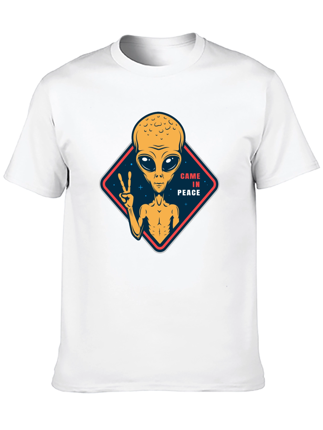 Came in Peace Alien Graphic T-Shirt