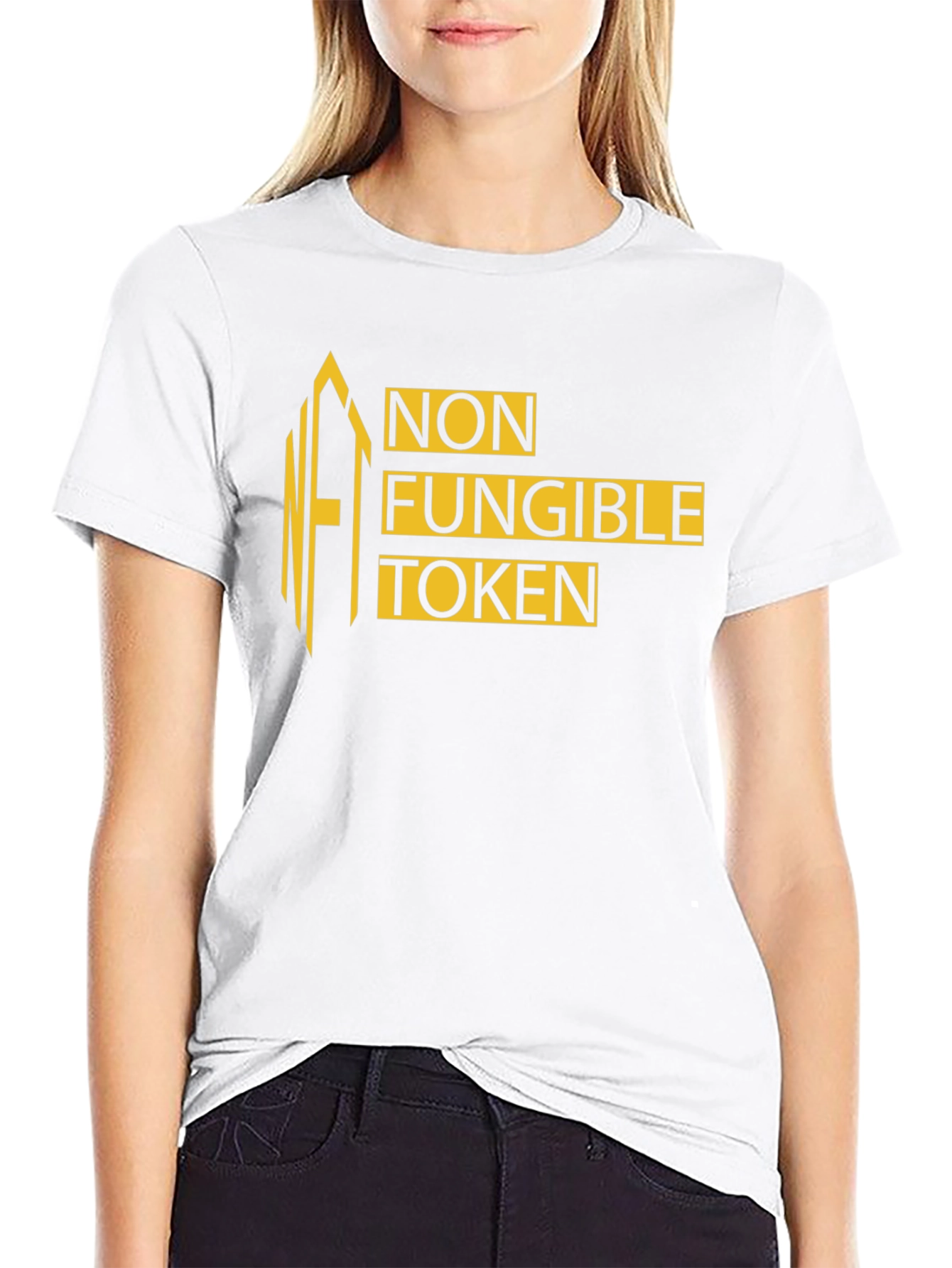 NFT Non-Fungible Token Graphic Tee - Black