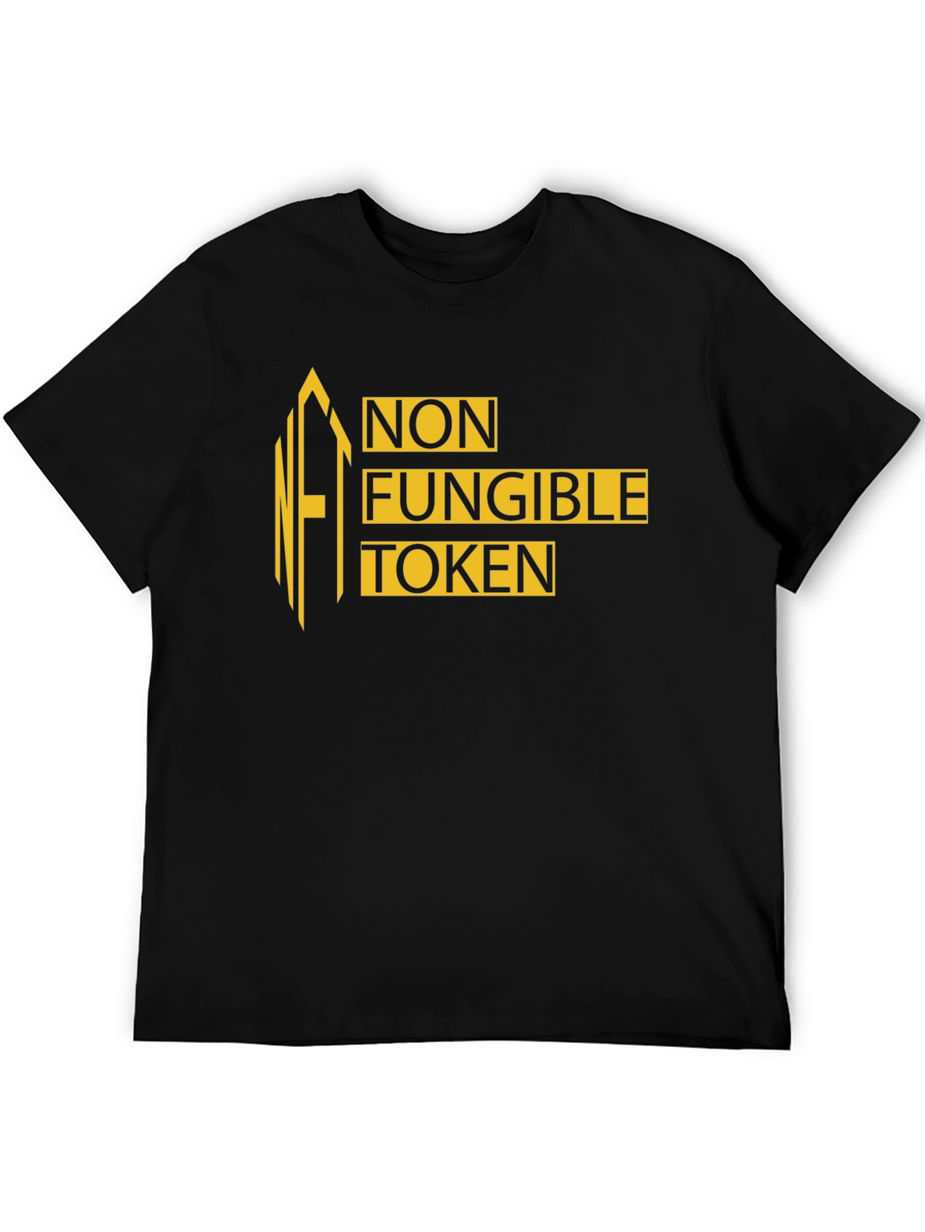 NFT Non-Fungible Token Graphic Tee - Black