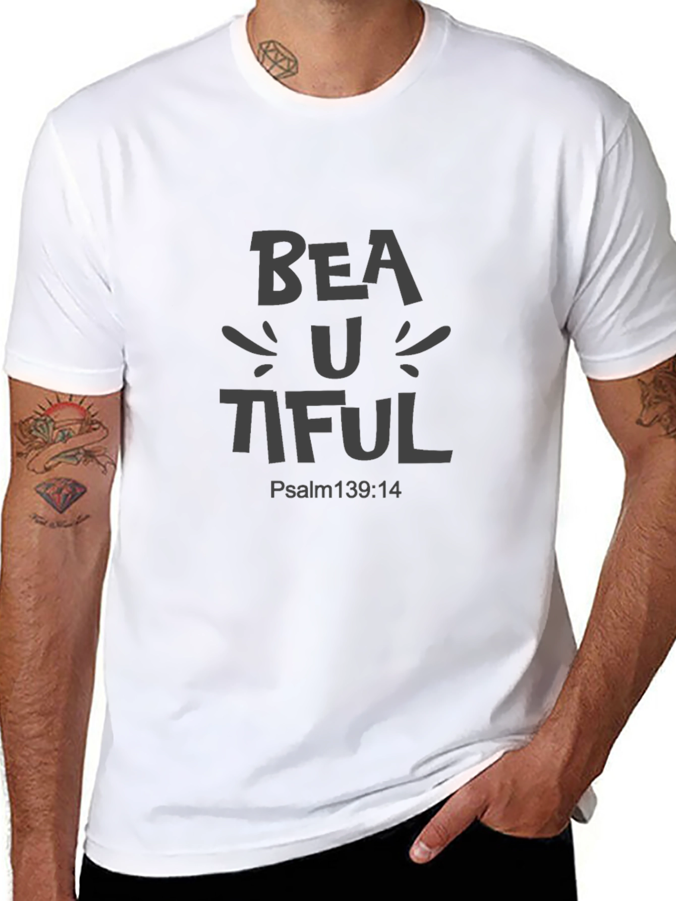 Beautiful Psalm 139:14 T-Shirt
