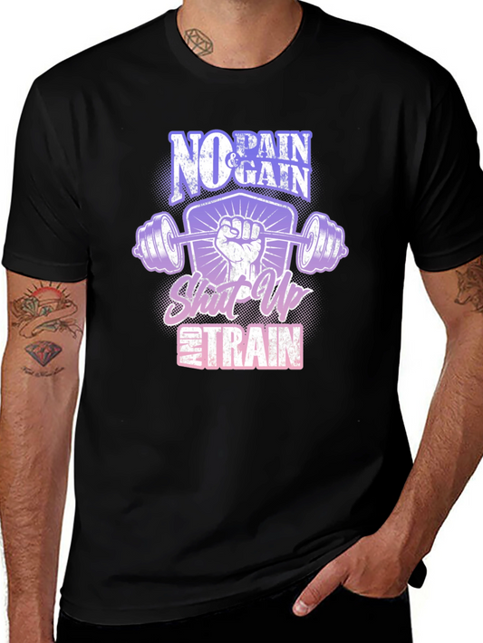 No Pain No Gain Black T-Shirt