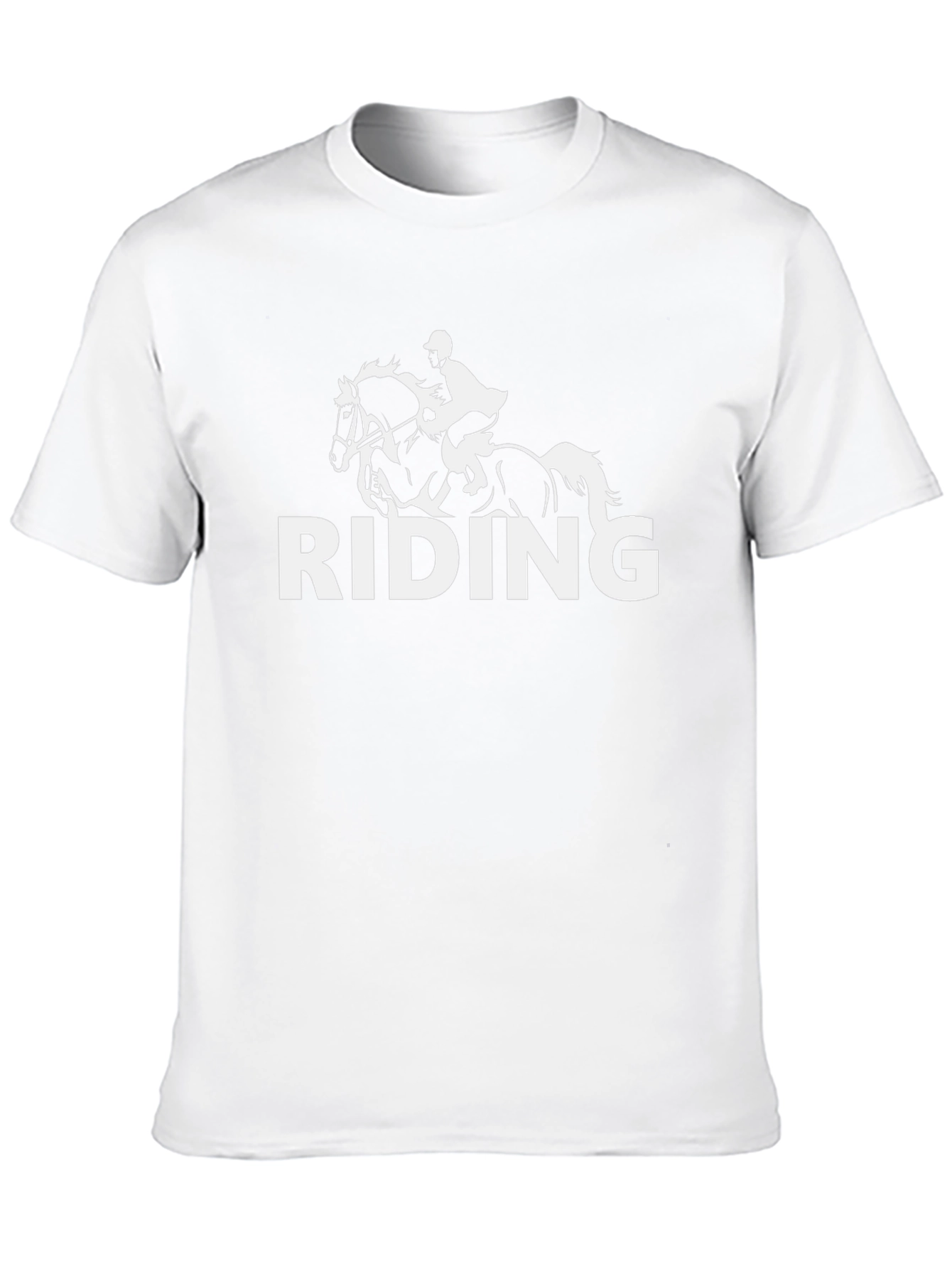 RIDING T-Shirt Horse Lover Equestrian Gift