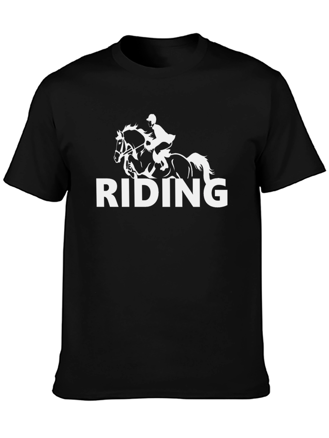 RIDING T-Shirt Horse Lover Equestrian Gift