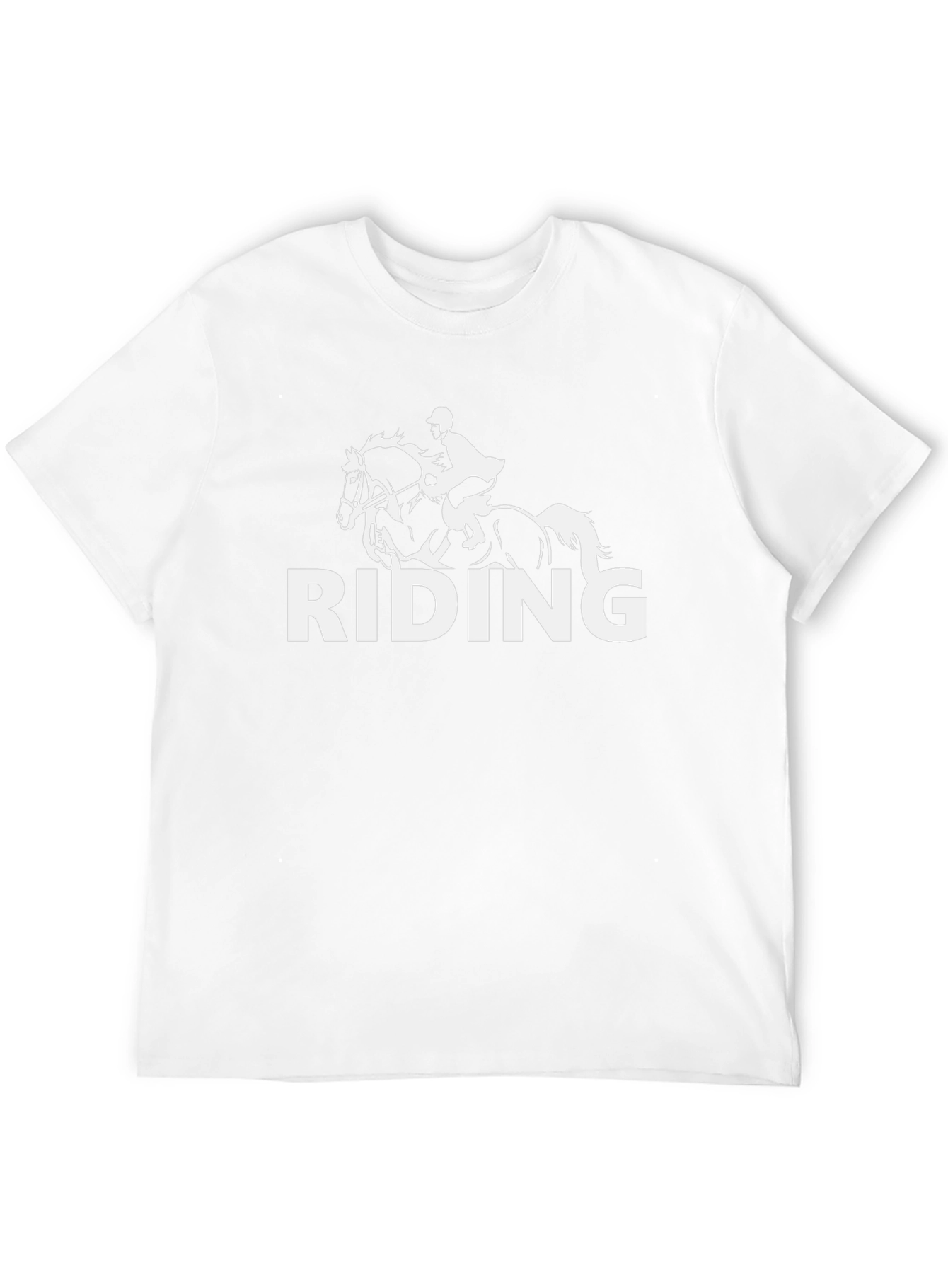 RIDING T-Shirt Horse Lover Equestrian Gift