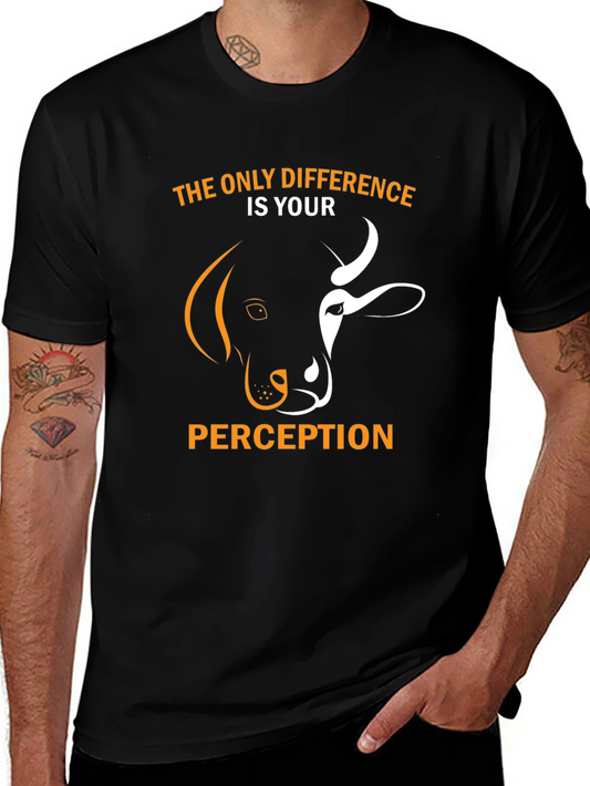 Dog or Cow? Perception Graphic T-Shirt