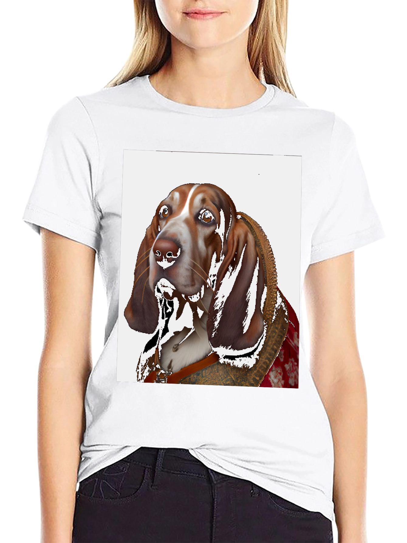 Regal Basset Hound T-Shirt