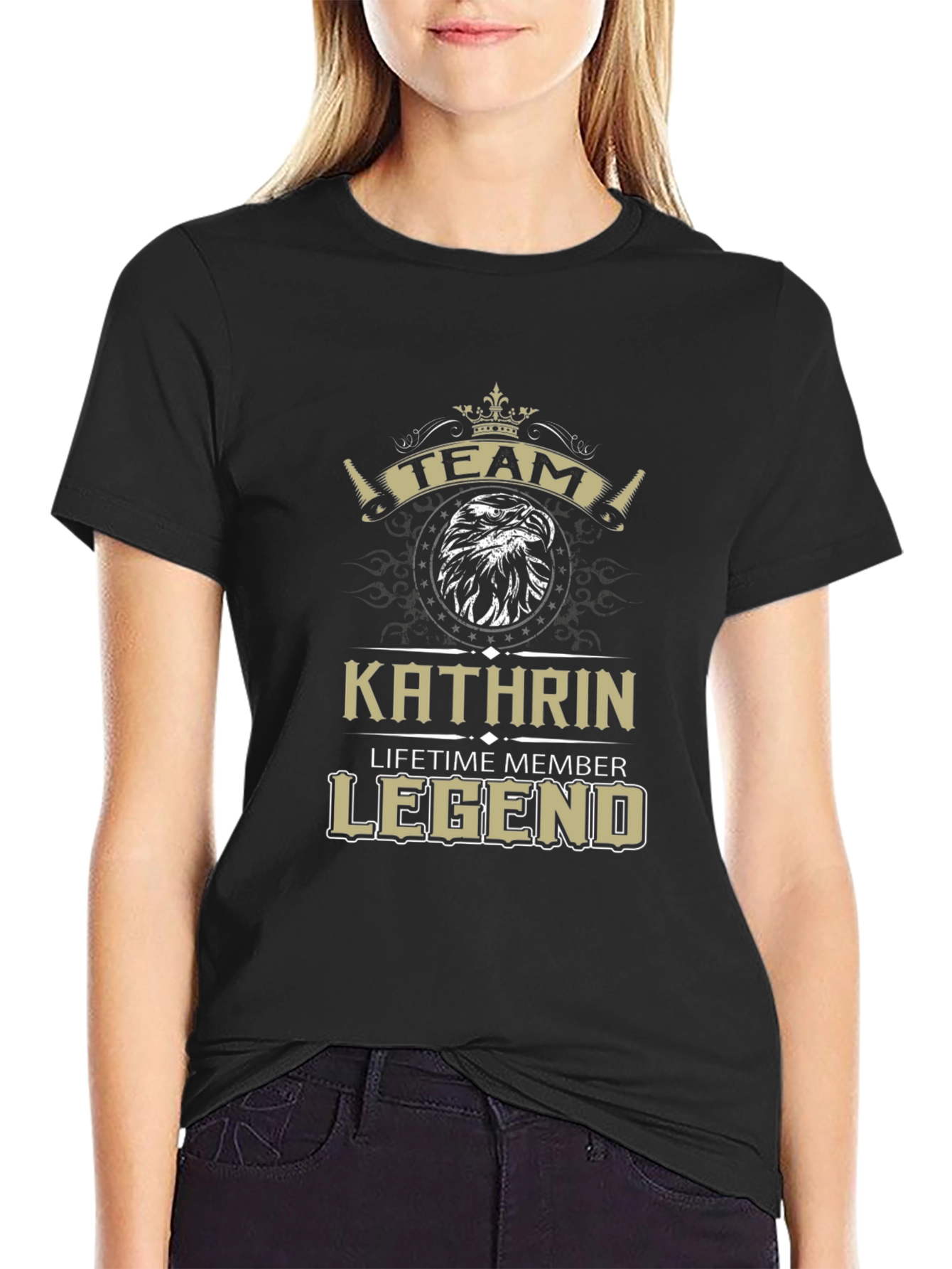 Kathrin Lifetime Member Legend Black T-Shirt