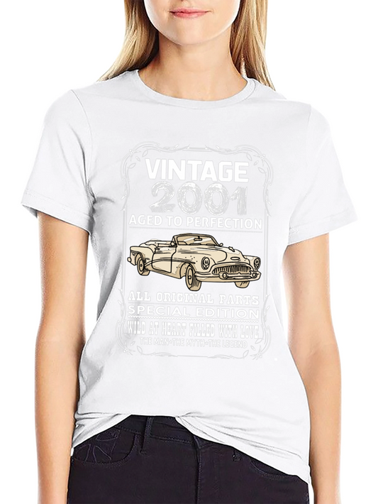 Vintage 2001 Aged to Perfection T-Shirt