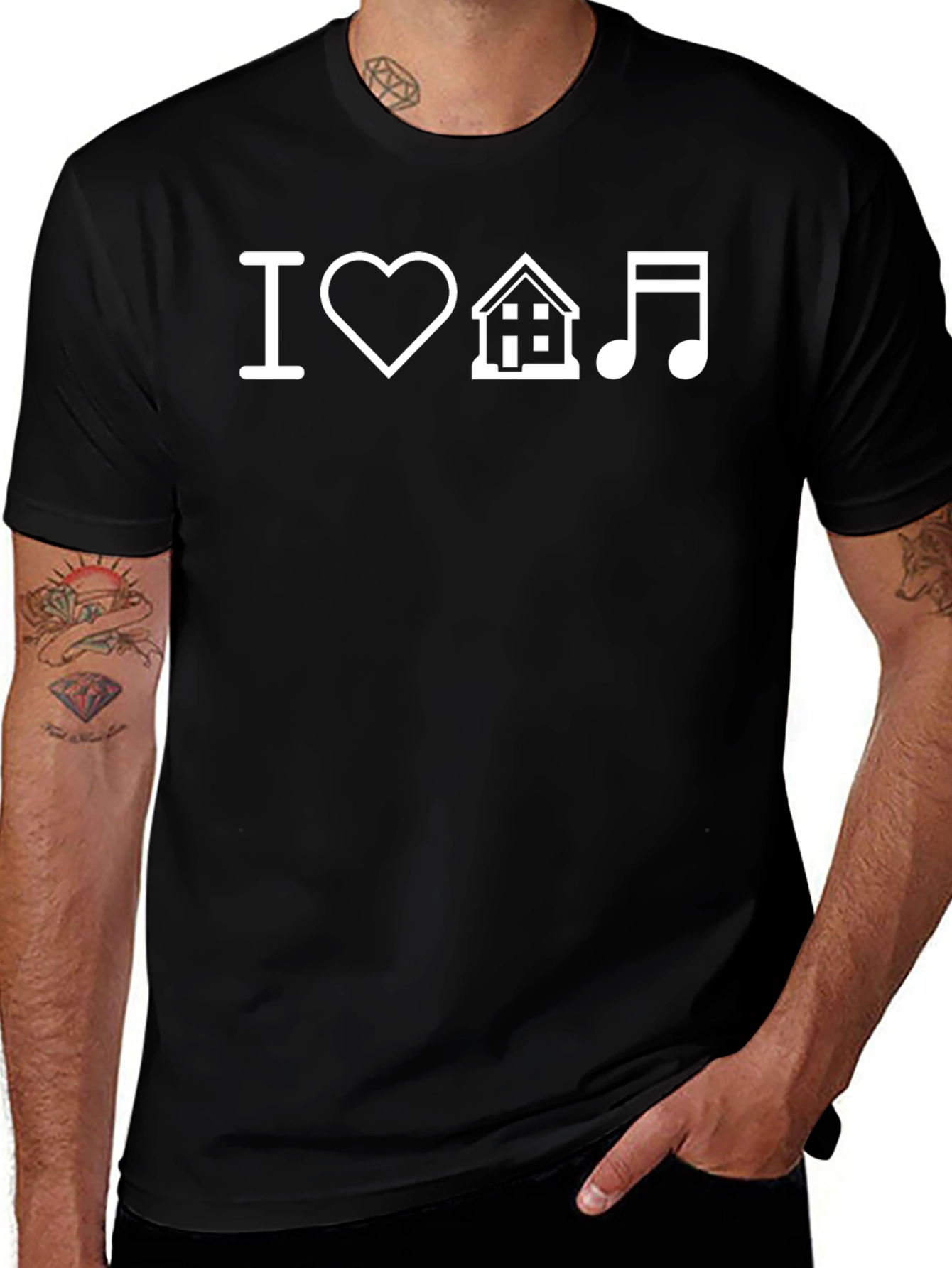 I Love House Music T-Shirt