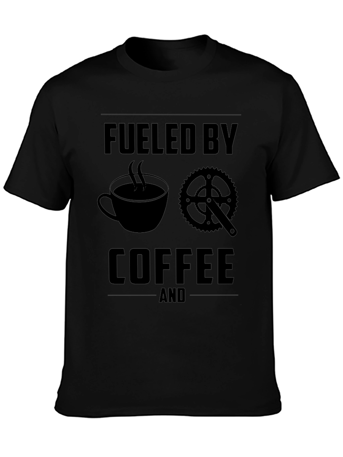 Fueled By Coffee and Cycling T-Shirt