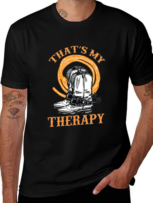 Cowboy Boots Therapy T-Shirt