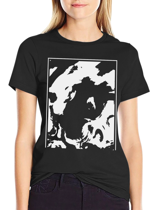 Abstract Black & White Graphic Tee