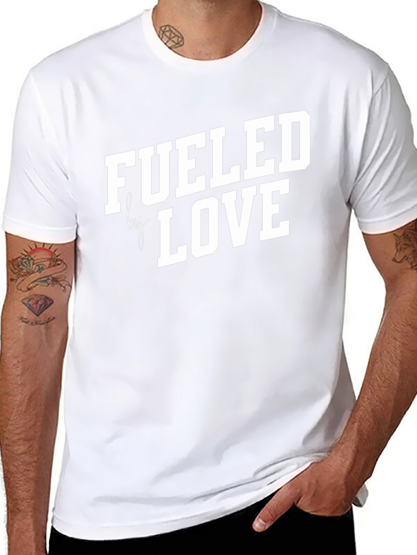 Fueled by Love - Graphic T-Shirt