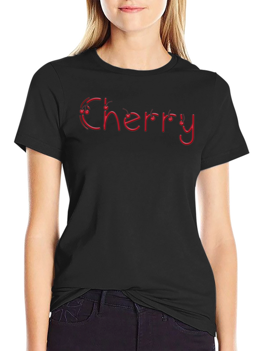 Cherry Graphic Tee - Fruit Inspired Fashion