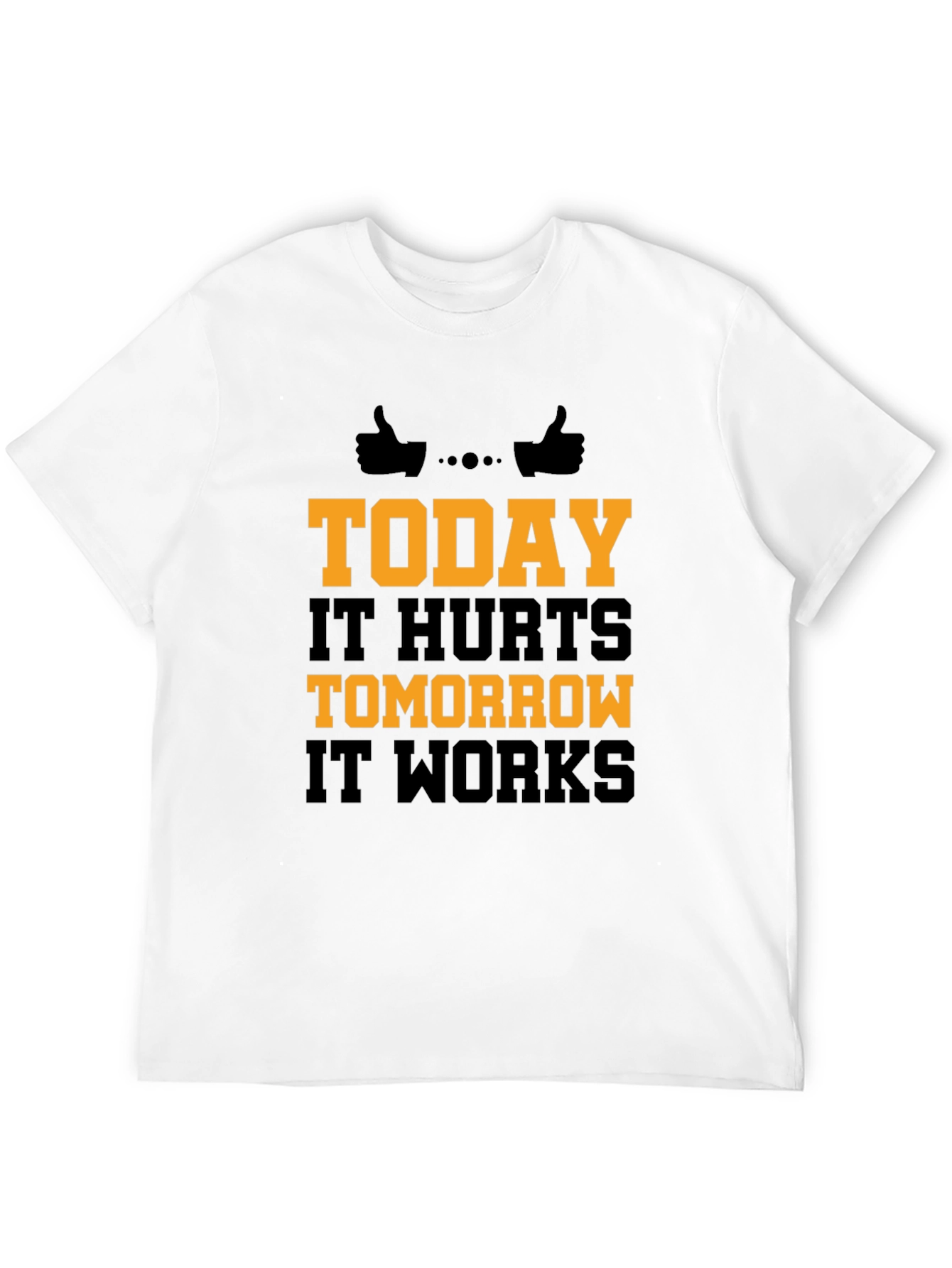 Motivational Workout T-Shirt - Today It Hurts