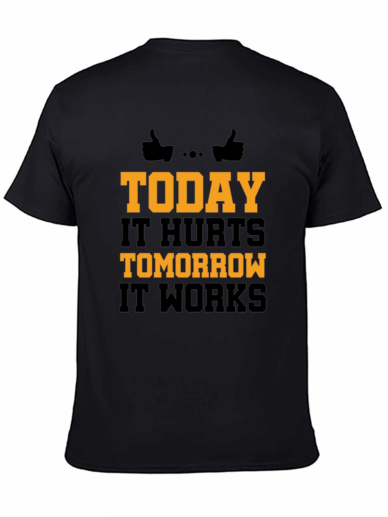 Motivational Workout T-Shirt - Today It Hurts