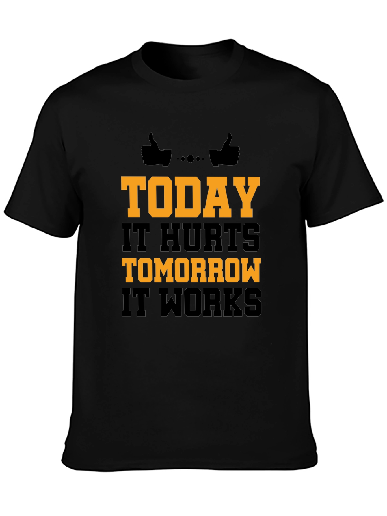 Motivational Workout T-Shirt - Today It Hurts