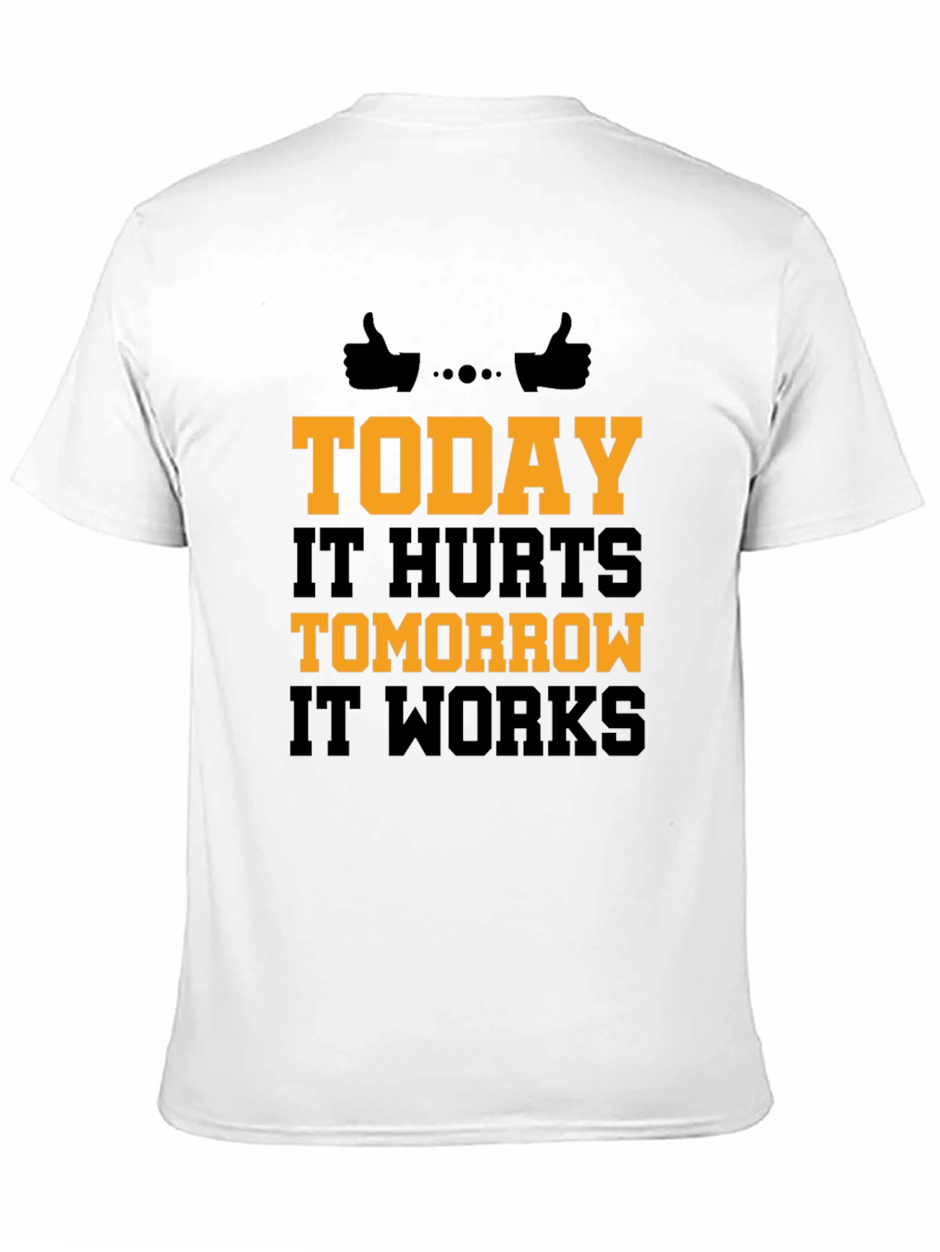 Motivational Workout T-Shirt - Today It Hurts