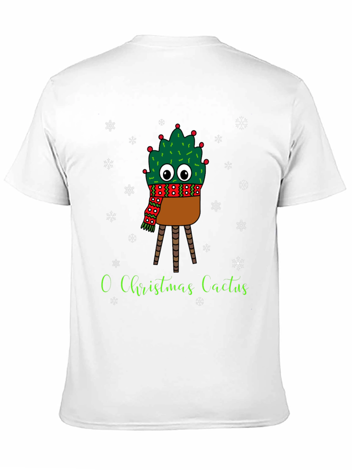 O Christmas Cactus T-Shirt Funny Holiday Tee