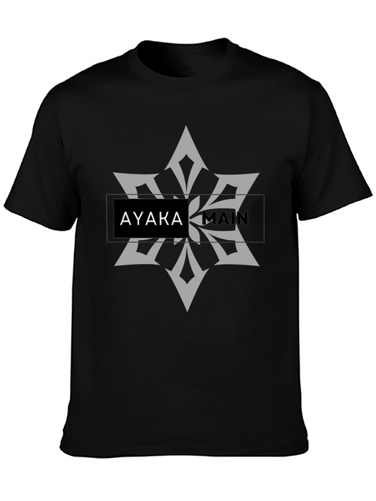 Ayaka Main T-Shirt - Genshin Impact Style