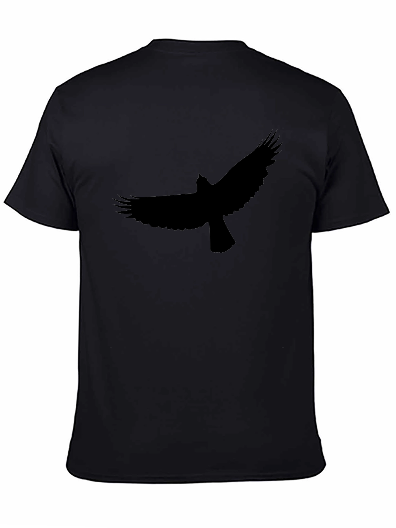 Raven Graphic Tee - Mens Black T-Shirt