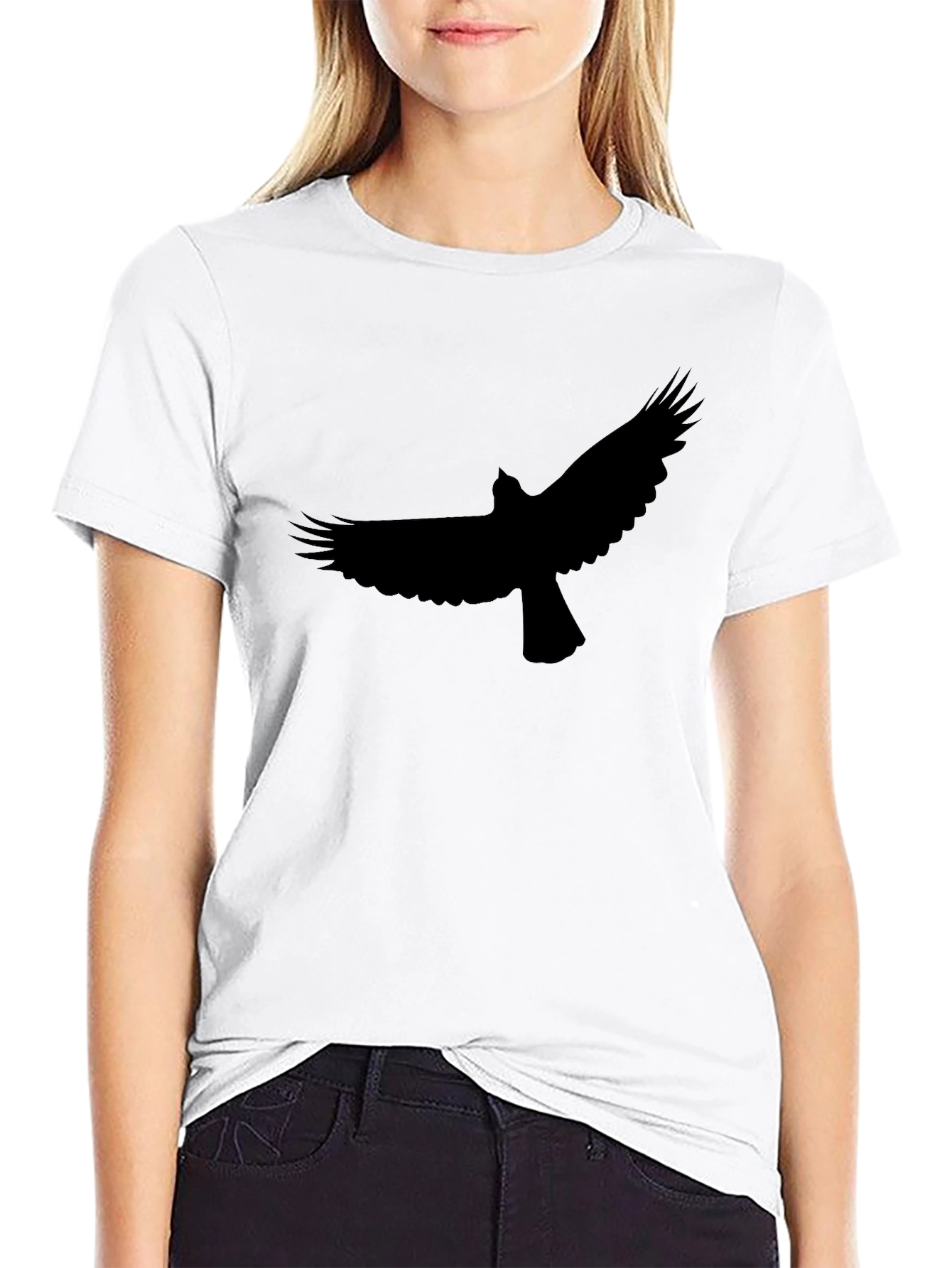 Raven Graphic Tee - Mens Black T-Shirt